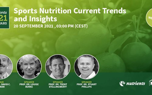 Sports Nutrition Current Trends and Insights