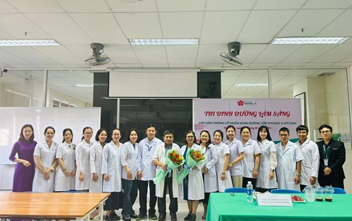 Ngành Dinh dưỡng - ĐH Đông Á tổ chức thành công kỳ thi Dinh dưỡng lâm sàng cho lớp liên thông Cử nhân Dinh dưỡng.