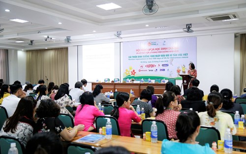 Cải thiện dinh dưỡng vì tầm vóc Việt