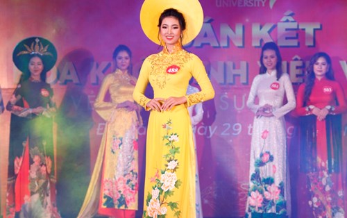 3 SV ĐH Đông Á nổi bật tại Bán kết Hoa khôi sinh viên 2018