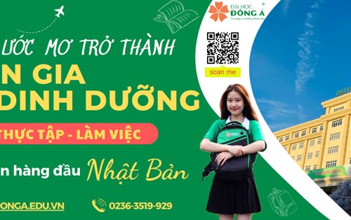 Tuyển sinh ngành dinh dưỡng – Đại học Đông Á