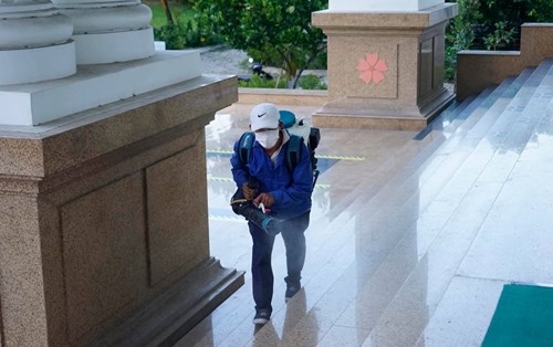 Đại học Đông Á triển khai các biện pháp phòng tránh Covid tại trường