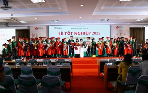 Lễ tốt nghiệp và trao bằng thạc sĩ, kỹ sư, cử nhân 2022 Đại học Đông Á