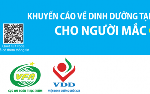 Khuyến Cáo Về Dinh Dưỡng Tại Nhà Và Khu Cách Ly CHO NGƯỜI MẮC COVID-19